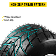 VEVOR Go Kart Wheels Rain Tires Set 4 Rim &amp; Tire Durable 10X4.50-5 11x6.0-5