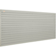 VEVOR Slatwall Panels, 4 ft x 1 ft Grey panels wall 12&quot; H x 48&quot; L (Σετ 8 πάνελ), Οθόνη βαρέως τύπου Garage Wall Organizer για κατάστημα λιανικής, τοίχο γκαράζ και οργάνωση αποθήκευσης χειροτεχνίας