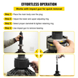 VEVOR Carrier &amp; Pinion Bearing Puller, Συμβατό με Dana 30, 40, 60, 70, Ford 9\&quot; Bearings, Pinion Puller Tool with 2 Clamshells, 45# Steel Clamshell Carrier Bearing Puller for Auto Repair