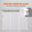VEVOR Pegboard Wall Organizer 48&quot; x 32&quot;, 495LBS Loading Garage Metal Pegboard Organizer Βάση τοίχου, 37PCS Tool Storage Kit με 3 μανταλάκια, γάντζους, δοχεία αποθήκευσης, ράφια ραφιών για κατάστημα γκαράζ αποθήκης
