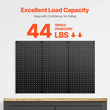 VEVOR Metal Pegboard Panels 3 panels 24&quot; x 12&quot; Wall Organizer for Garage Tool