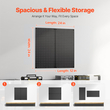 VEVOR Metal Pegboard Panels 2 panels 24&quot; x 12&quot; Wall Organizer for Garage Tool
