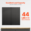 VEVOR Metal Pegboard Panels 2 panels 32&quot; x 16&quot; Wall Organizer for Garage Tool