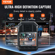 VEVOR 1440P Police Body Camera 64G Body Cam με μπαταρία 2850 mAh Night Vision