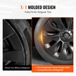 Κάλυμμα στεφάνης τροχού VEVOR 18&quot; για 2017-2023 Model 3 Hubcap με οπή ακροφυσίου βαλβίδας