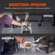 VEVOR Hydraulic Gear Puller, 5 Ton Max Capacity Wheel Bearing Pulling Separator, 2 ή 3 Jaws Puller, Κάθετα και Οριζόντια, 8&quot; Υδραυλικό εξολκέα σιαγόνων με θήκη για έλξη πλήμνων