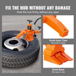VEVOR Hydraulic Bead Breaker, 10000 PSI Tire Bead Breaker with Metal Foot Pump, Εργαλείο βαρέως τύπου Steel Bead Breaker για τρακτέρ, φορτηγά, λεωφορεία, χλοοκοπτικά, ATV