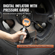 VEVOR Heavy Duty Air Compressor &amp; 6L Tank 6.35CFM Portable Tire Inflator 150PSI
