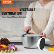 VEVOR ανοξείδωτο ατσάλι για σαλάτες, 4,75 Qt, Μεγάλο στεγνωτήριο λαχανικών Easy Press με ένα χέρι, Καθαριστικό και στεγνωτήριο μαρουλιού με μπολ από ανοξείδωτο ατσάλι 304, για χόρτα, βότανα, μούρα, φρούτα, χωρίς BPA