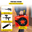 VEVOR PCP Air Compressor, Φορητός καταδυτικός συμπιεστής 350W 2700 RPM, Υψηλή πίεση 4500 Psi με Γρήγορη σύνδεση 8 mm &amp; Ενσωματωμένος ανεμιστήρας ψύξης, Σχεδίαση αυτόματης απενεργοποίησης δεξαμενής 1,5L Τροφοδοτείται από μπαταρία σπιτιού και αυτοκινήτου