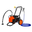 VEVOR Cart Airless Paint Sprayer Diaphragm Paint Airless Sprayer 1700W Electric