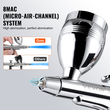 Πιστόλι VEVOR Airbrush Gun, 0,3 mm και 0,5 mm Dual Action Gravity Feed Airbrush, Airbrush Kit με 2/7/12ml χάλκινα κύπελλα και αξεσουάρ καθαρισμού, πιστόλι Air Brush για μοντέλα βαφής, κέικ, επιδόρπια, τέχνη νυχιών