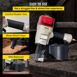 VEVOR Roofing Nail Gun CN80, Professional Coil Nailer από 2-ιντσών έως 3-1/4-Inch, Siding Nailer with Adjustable PC Magazine Coil Siding Nailer 15 μοιρών για γρήγορη και σκληρή οδήγηση καρφιών στέγης
