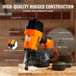 Πνευματικό πιστόλι καρφιών VEVOR MCN90 1-3/4&quot; έως 3-1/2&quot; 15 μοιρών