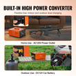 VEVOR PCP Air Compressor 4500PSI/30Mpa Ενσωματωμένος μετατροπέας DC12V/AC230V Auto-Stop