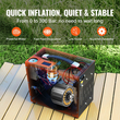 VEVOR PCP Air Compressor, 4500PSI/30Mpa φορητός συμπιεστής PCP με ενσωματωμένο μετατροπέα ισχύος, Auto-Stop | DC12V/AC230V | Αντλία συμπιεστή χωρίς λάδι και νερό