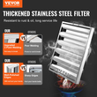 VEVOR 24,5Wx19,5H Inch Commercial Hood Filter Range Hood Διάφραγμα από ανοξείδωτο ατσάλι