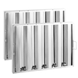 VEVOR 24,5Wx19,5H Inch Commercial Hood Filter Range Hood Διάφραγμα από ανοξείδωτο ατσάλι