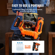VEVOR Cordless Finish Nailer 20V Cordless Brad Nailer Kit 16Ga Nails Battery