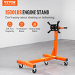 Βάση κινητήρα VEVOR 1500LBS Πτυσσόμενο ανυψωτικό μοτέρ Dolly με ρυθμιζόμενη κεφαλή τοποθέτησης