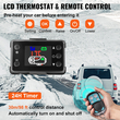 VEVOR 12V 5KW Diesel Air Heater με διακόπτη LCD 51τμχ Diesel Parking Heater για θέρμανση της καμπίνας διαφόρων πετρελαιοκίνητων μηχανικών οχημάτων RV, φορτηγών,