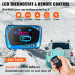 VEVOR Diesel Air Heater, 8KW Parking Heater, All in 1, Truck Heater 12V, One Outlet Air, with Red LCD Switch, Remote Control, Fast Heating Diesel Heater, For Car, RV Truck, Boat, Campervans, Caravans