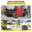 VEVOR 5KW Diesel Air Heater, All in One Σιγαστήρα 12V Diesel Heater Parking, Diesel Heater Remote Control with LCD Switch
