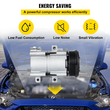 VEVOR CO 101290C (4L3Z19703AB) Συμπιεστής εναλλασσόμενου ρεύματος κλιματιστικού γενικής χρήσης για 93-07 Ford Lincoln Mercury Thunderbird F150 4.2L 4.6L 5.4L 6.8L FS10 A/C Compressor Assembly 57629 57622