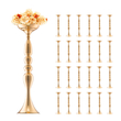 VEVOR 24PCS 50cm/19,7” Βάζο Γάμου Λουλούδι Μεταλλικό Χρυσό Floral Stand για Τραπέζι