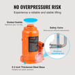 VEVOR Hydraulic Bottle Jack, 20 Ton/44092 LBS All Welded Bottle Jack, 240-450 mm Range Lifting, με μακριά λαβή 3 τμημάτων, για αυτοκίνητο, Pickup Truck, Truck, RV, Auto Repair, Industrial Engineering