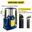 VEVOR Air Hydraulic Bottle Jack, 32 Ton/70550lbs Pneumatic Hydraulic Bottle Jack, Pneumatic/manual Dual Operation Bottle Lift Jack, with Manual Hand Pump for Heavy Duty Auto Truck RV Repair Lift