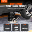 VEVOR Air Jack, 3 Ton/6600 lbs Triple Bag Air Jack, Airbag Jack with Six Steel Pipes, Lift up to 17,7 inch/450 mm, Fast Lifting Pneumatic Jack 3-5 s, με πλευρικές λαβές για αυτοκίνητο, γκαράζ, επισκευή (Λευκό )