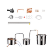 VEVOR Moonshine Still Water Alcohol Distiller 3Gal με βαρέλι Thumper &amp; αντλία νερού 8W