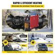 VEVOR 12V 5000W Air Diesel Fuel Heater with LCD for Boats Car Trucks Campervans