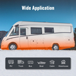 VEVOR Diesel Air Heater 12V 5KW LCD Τηλεχειριστήριο για Αυτοκίνητο Bus RV Indoors