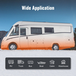 VEVOR Diesel Air Heater 12V 8KW Εφαρμογή Bluetooth Οθόνη LCD για Αυτοκίνητο Bus RV Indoors