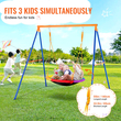 VEVOR Swing Σετ για Backyard 40in Saucer Swing Seat A-Frame Metal Stand 440lbs