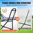 VEVOR Steel Hamock Stand 450lbs Χωρητικότητα Πλαίσιο αιώρας Ταιριάζει σε 6,9-12,8ft Αιώρες