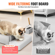VEVOR 6 σε Deep Litter Box Κουτί απορριμάτων χωρίς οσμή με σανίδα ποδιών φιλτραρίσματος