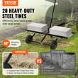 VEVOR Tow Behind Dethatcher 40&quot; Lan Dethatcher Rake για ATV ή Mower 20 Tines