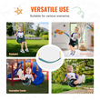 VEVOR 2-pack Swing καθίσματα Swings Αντικατάσταση για σετ κούνιας εξωτερικού χώρου Αλυσίδα 66 ιντσών