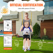 VEVOR 2-pack Swing καθίσματα Swings Αντικατάσταση για σετ κούνιας εξωτερικού χώρου Αλυσίδα 66 ιντσών