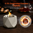 VEVOR Επιτραπέζιο Fire Pit Bowl Τζάκι από σκυρόδεμα Εσωτερικό εξωτερικό για Αίθριο