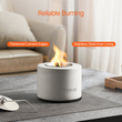 VEVOR Επιτραπέζιο Fire Pit Bowl Τζάκι από σκυρόδεμα Κύλινδρος εσωτερικής εξωτερικής βεράντας