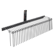 VEVOR Tow Behind Landscape Rake 72&quot; Lan Dethatcher Rake με 32 ατσάλινα δόντια