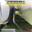 VEVOR Boat Trailer Guide on, 24\&quot;, One Pair Trailer Pontoon Bunk Board Guide, Steel Trailer Guide, Ολόκληρα αξεσουάρ τοποθέτησης περιλαμβάνονται, για σκάφος σκι, ψαρόβαρκα ή ρυμουλκούμενο ιστιοφόρου