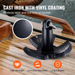 VEVOR River Anchor 12 LBS Boat Anchor Χυτοσίδηρος Μαύρο βινύλιο με αγκύλη