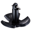 VEVOR River Anchor 12 LBS Boat Anchor Χυτοσίδηρος Μαύρο βινύλιο με αγκύλη