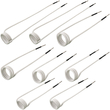 VEVOR Induction Heater Coil Kit 8PCS Πιο χρησιμοποιούμενα πηνία επαγωγικού θερμαντήρα με ποικίλα μήκη, ανθεκτικό στη θερμότητα εργαλείο επαγωγικού θερμαντήρα με ευελιξία και μεγάλη διάρκεια ζωής για αφαίρεση σκουριασμένων μπουλονιών και παξιμαδιών