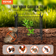 VEVOR 5 Pack Plant Protector from Animals 13,4&#039;&#039; x 13,4&#039;&#039; Metal Plant Cage